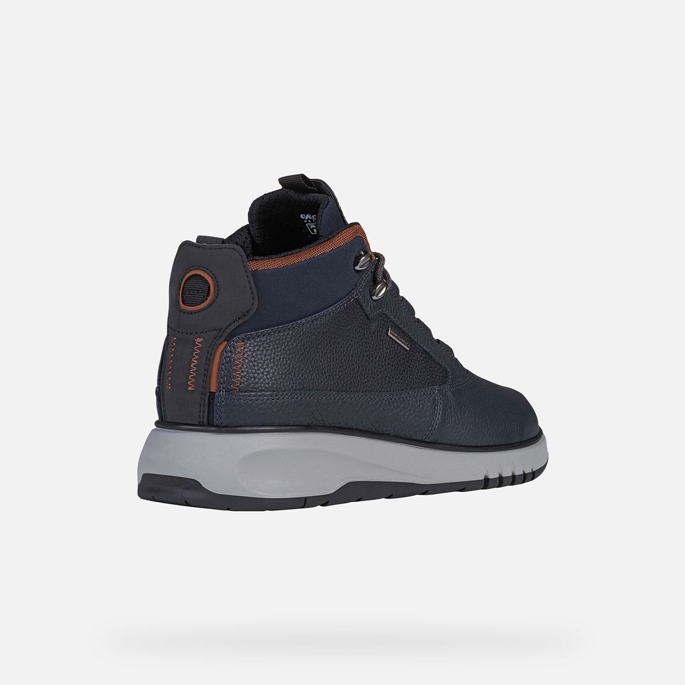 Geox Erkek Bot Lacivert - Aerantis 4X4 Abx - EUA-406589